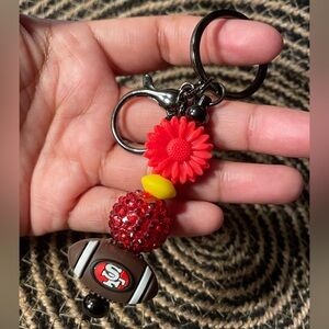 49ers Keychain